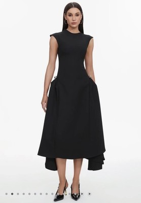 island dressing wound Carbou with Bordered, 6in x 6in Size:Select Your Size ASOS DESIGN Midi Dress cf-size-eu-39-5-us-8-5-9