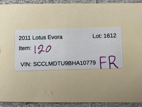 10 11 12 13 14 Lotus Evora Front Right Passenger Upper Control Arm RWD 1612 OEM - Picture 8 of 8