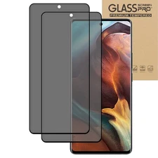 2 Pack For OnePlus 12 12R Privacy Tempered Glass Screen Protector