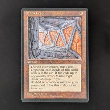 MTG \\>> Mana Crypt (Book Insert) (EX) <<// Harper Prism Promos - 341 Trading