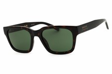 New Gucci GG1857S 002 Havana/Green 55-20-145 Sunglasses