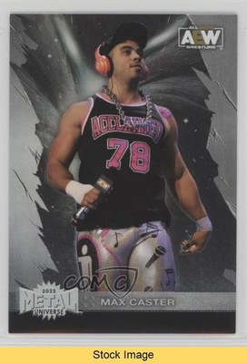 2022 Skybox Metal Universe AEW All Elite Wrestling Spectrum Max Caster READ z6b