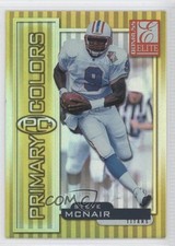 1999 Donruss Elite Primary Colors Yellow 851/1875 Steve McNair #22 0n9
