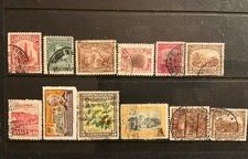 Colombia old stamps mix rare used