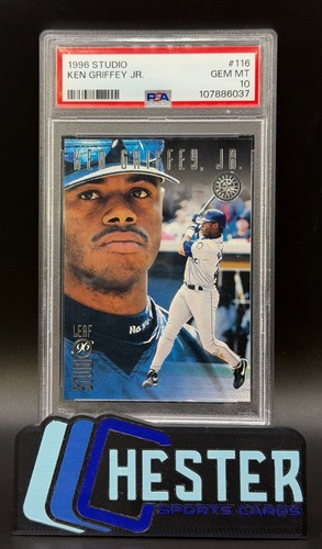 1996 Studio Ken Griffey Jr #116 PSA 10 GEM MINT POP 18