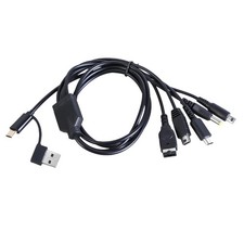 5 in 2 Type C USB Charging Cord Gamepad Power Adapter Charging Cable For Gaming
