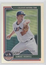 2022 Panini USA Baseball Stars & Stripes Holo Silver 56/80 Samuel Highfill tj1