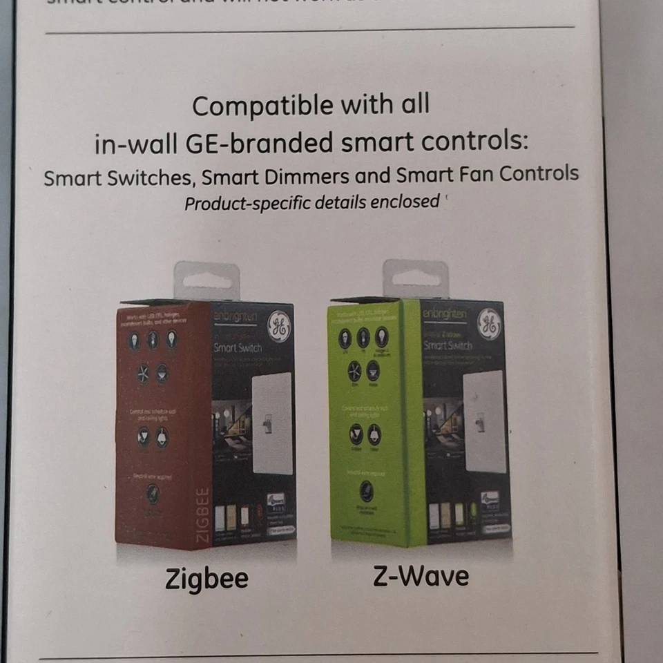 Lot (2) GE Enbrighten Add-On Switch With QuickFit AS2006 Commercial Grade - Image 4 of 4