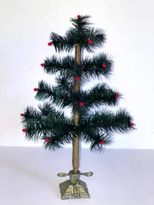 RARE VINTAGE FEATHER TREE. NEW NEVER USED, 12 1/2" " TALL.