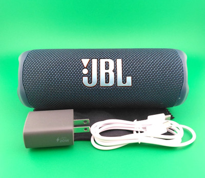 JBL Flip 6 Portable Bluetooth Speaker Blue Waterproof Wireless Tested