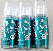 3 BATH BODY WORKS SUGARED SNICKERDOODLE BODY MIST TRAVEL SIZE 2.5 OZ 75 ML