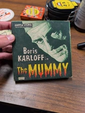 Vintage Super 8mm Boris Karloff In The Mummy Film #1021 Castle Films Movie
