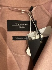 Weekend Max Mara Pink Rivetto Coat