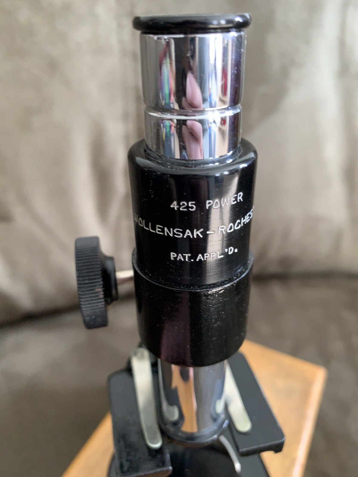 WollensakRochester 425 power vintage microscope eBay