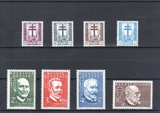 TIMBRE BELGIQUE 1953 N°930/937 NEUF** MNH