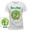thumbnail 5 - Official Rick And Morty T-Shirt Pickle Rick Get Schwifty Spiral Portal Mens Tee