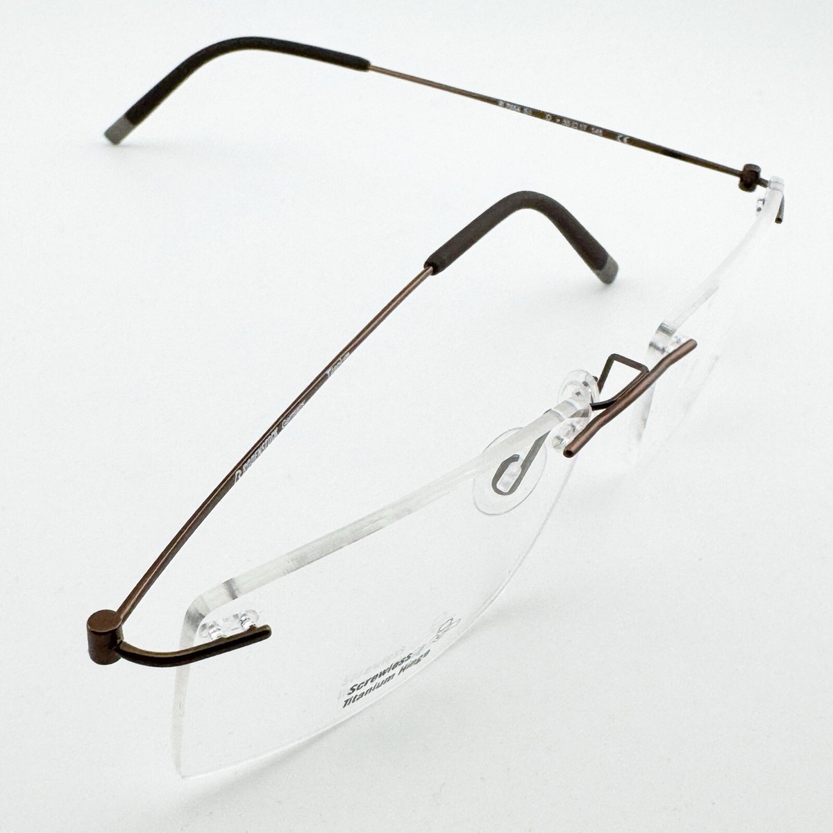 Authentic Rodenstock Germany R 7054 S1 D Eyeglasses Rimless Frame
