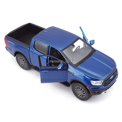 1/27 Scale 2019 Ford Ranger Model Toy Car Pickup Truck Diecast Toy Vehicle Blue - Picture 5 of 12