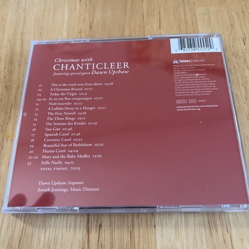 Christmas with Chanticleer Featuring Dawn Upshaw by Chanticleer / Upshaw,... - Picture 2 of 4