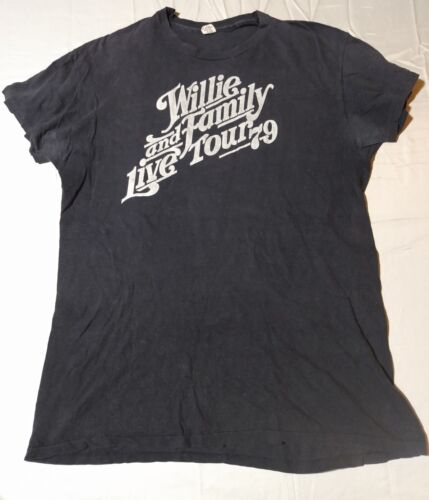 Willie Nelson and Family Live Tour 1979 Concert T… - image 1