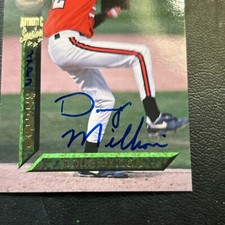B10 Signature Rookies Draft Picks 1994 Autograph #7 Doug Millon  Colorado
