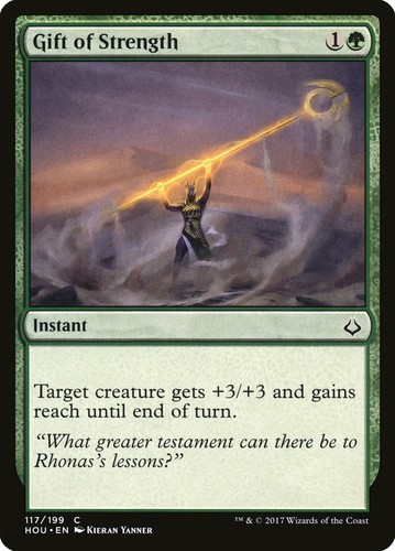 Magic the Gathering MTG Gift of Strength (117) Hour of Devastation LP | eBay Magic the Gathering MTG Gift of Strength (117) Hour of Devastation LP | eBay