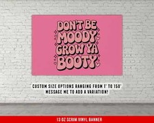 Motivational Fitness Vinyl Banner - Home Gym Wall Decor