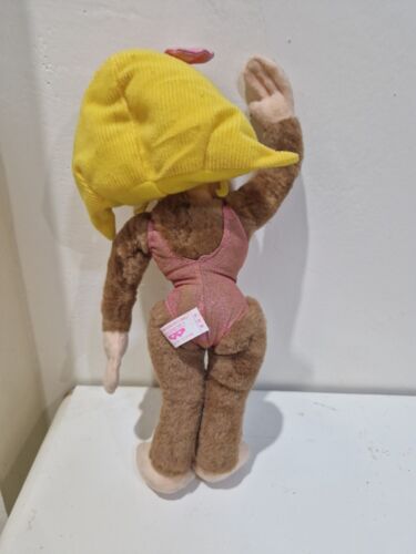 Juguete suave de peluche Donkey Kong Candy Kong Banpresto 1995 - Imagen 2 de 3