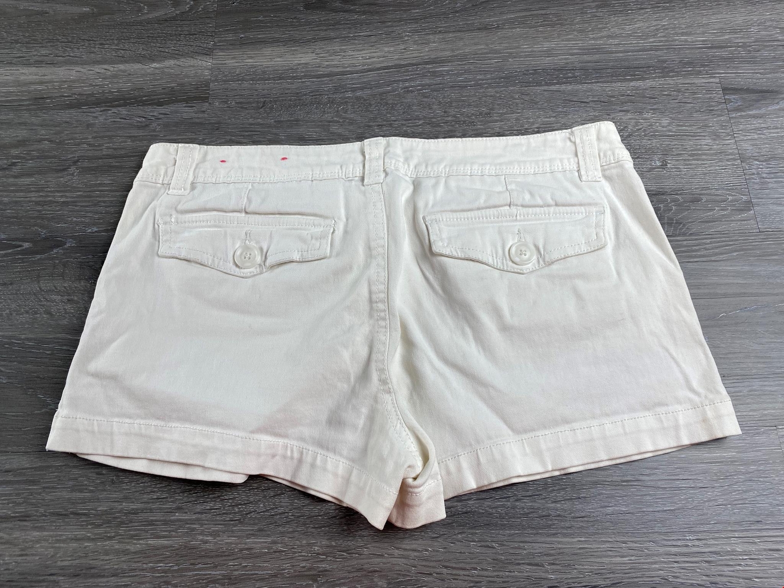WALLFLOWER Stretch White Denim Jean Shorts Women's Size 11 eBay