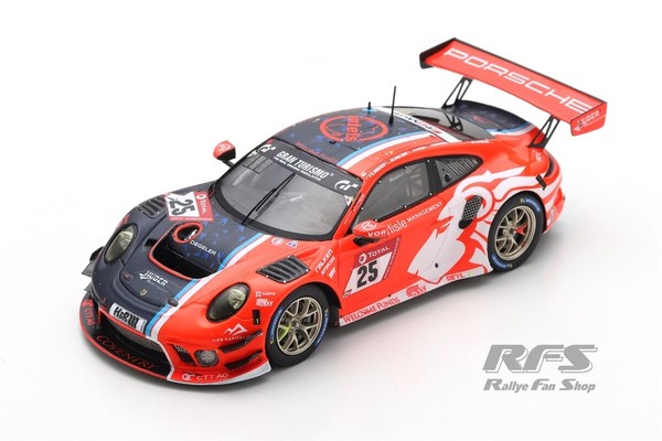 Porsche 911 GT3 R 24H NüRburgring 2020 Huber Motorsport Menzel 1:43 Spark Sg 694-image
