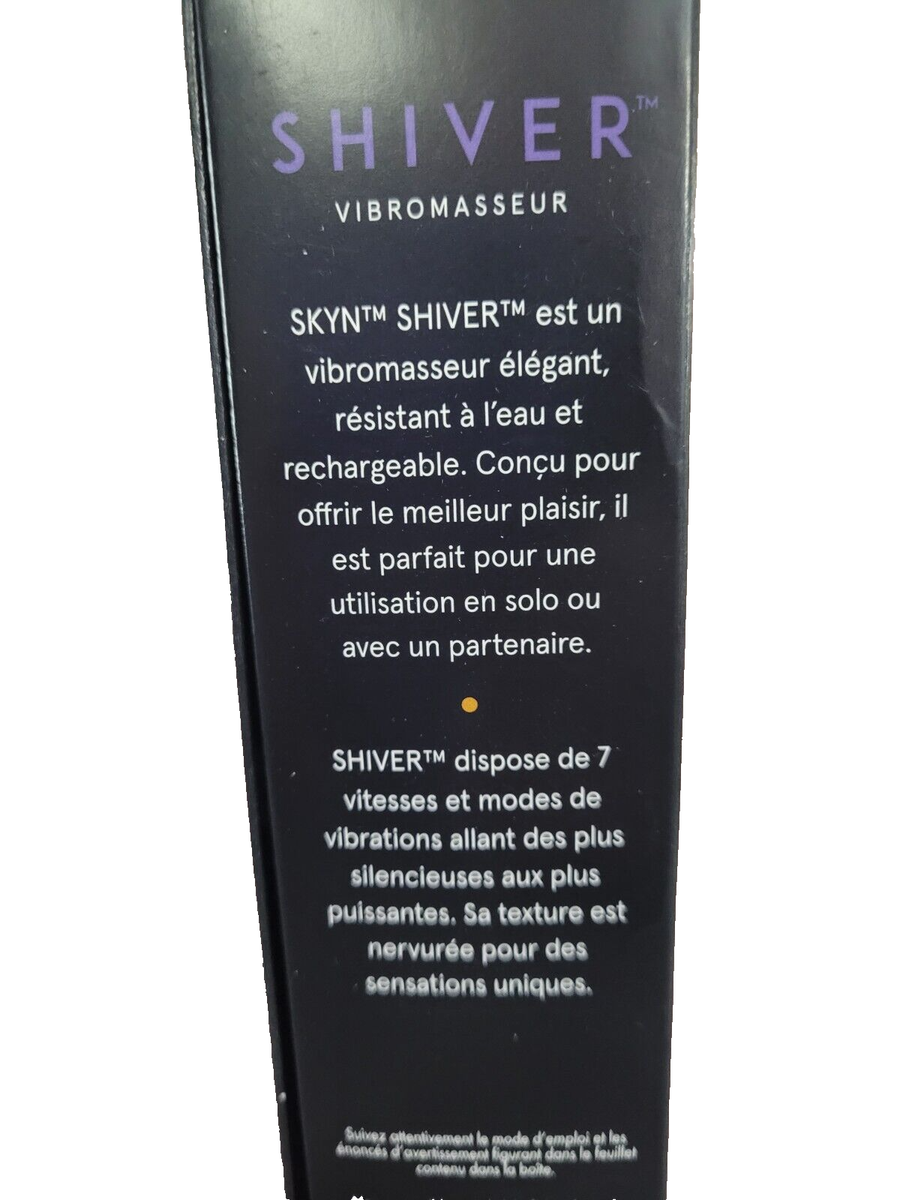 SKYN Shiver Bullet Massager Vibrator Rechargable Water Resistent | eBay SKYN Shiver Bullet Massager Vibrator Rechargable Water Resistent | eBay