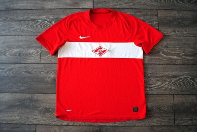 SPARTAK MOSCOW FOOTBALL SHIRT HOME KIT JERSEY 2009 2010 NIKE VINTAGE MEN'S LARGE