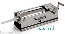 Insaccatrice Professional INOX 2 velocità kg 5 Reber Pr