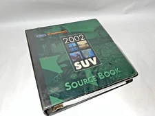 2002 FORD SUV ORDERING GUIDE FACTORY DEALER OPTIONS SOURCE BOOK BINDER SPECS