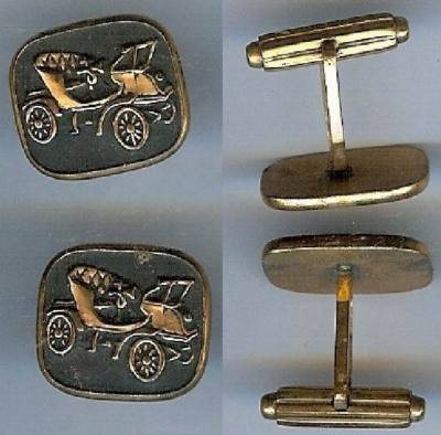 Boutons De Manchette Anciens N25 - Bijou Vintage Occasion