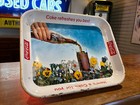 Original 1960s Coca Cola Metal Tray "Coke Refreshes You Best" — photo 1