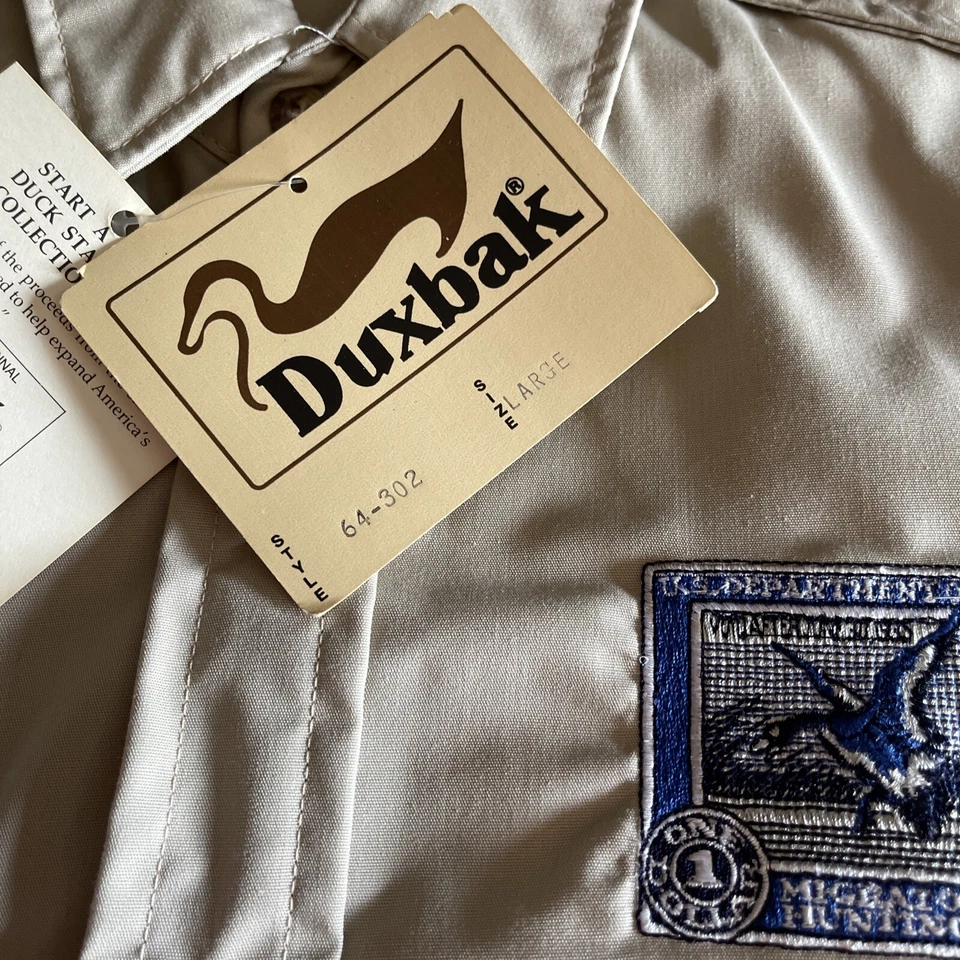 Duxbak Federal Duck Stamp Shirt/ sz Large USA Made, Brand New! - Image 4 of 4