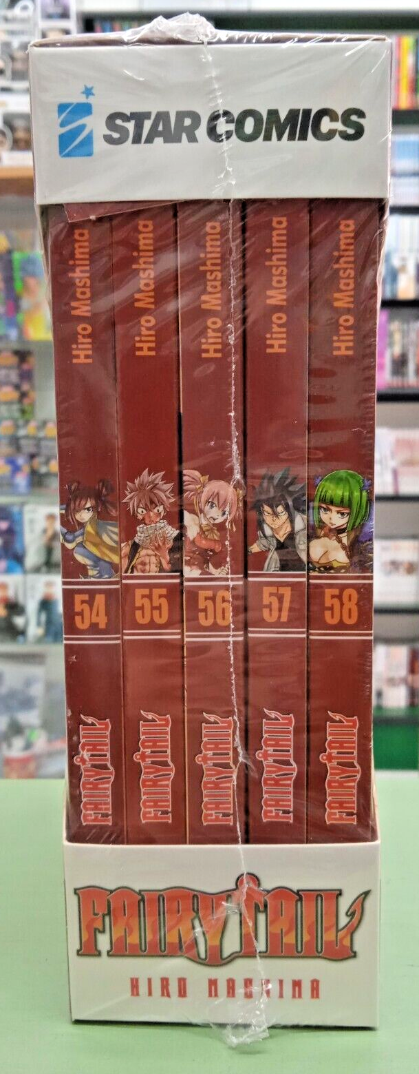 Fairy Tail 54/58 Collection Box 10 - Hiro Mashima - Star Comics - S85
