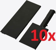 LOT OF 10x Black Replacement Wii Port Cover 3pcs Protective Controller Port Door
