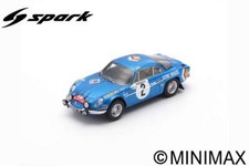 Rally Car Model 1:43 Spark Model ALPINE A110 MONTE CARLO Rally