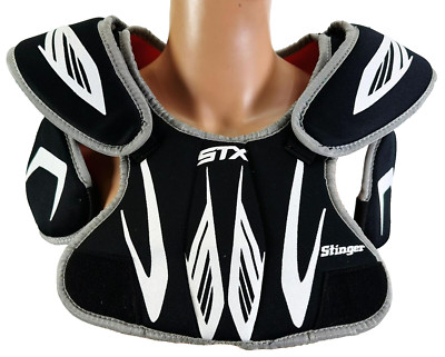 STX Stinger Lacrosse Shoulder Pad Black Youth XS