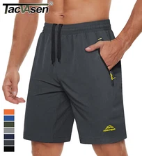 Men's Running Athletic Shorts Outdoor Hiking Lightweight Quick Drying Gym Shorts