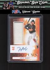 2021 Panini Chronicles OJA-JB Joey Bart Origins Rookie Jumbo Material Auto #/99