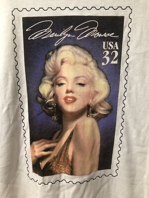 Legends Hollywood Marilyn Monroe T-Shirt June 1 1995 XL New | eBay