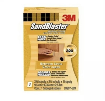 3M sandblasted sanding block variety of grits buy more save more