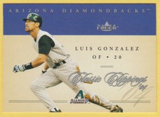 2004 Fleer Classic Clippings - Luis Gonzalez #13 - Arizona Diamondbacks
