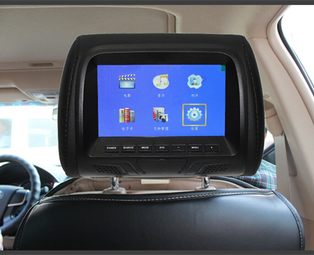  Kaskawise Televisores de automóvil para asiento trasero, 2G+32G  Monitor de reposacabezas Tablet con pantalla táctil de 12.4 pulgadas,  reproductor de video portátil para reposacabezas de TV para : Electrónica