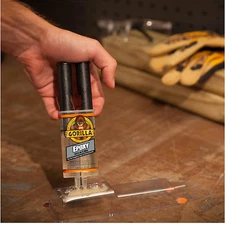 2 Part Epoxy, Clear Epoxy, 0.85 Ounce Syringe (Pack of 2) - 5 Minute Set, Inc...