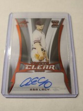 🔥 2020 LEAF TRINITY CLEAR RC ROOKIE XRC AUTO ASA LACY /15