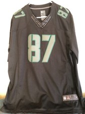 Nike Green Bay Packers Jordy Nelson 87 Jersey Men s XL Black NFL Authentic